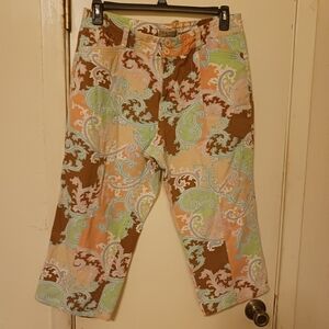 I.e.Relaxed Woman Capri Pants
